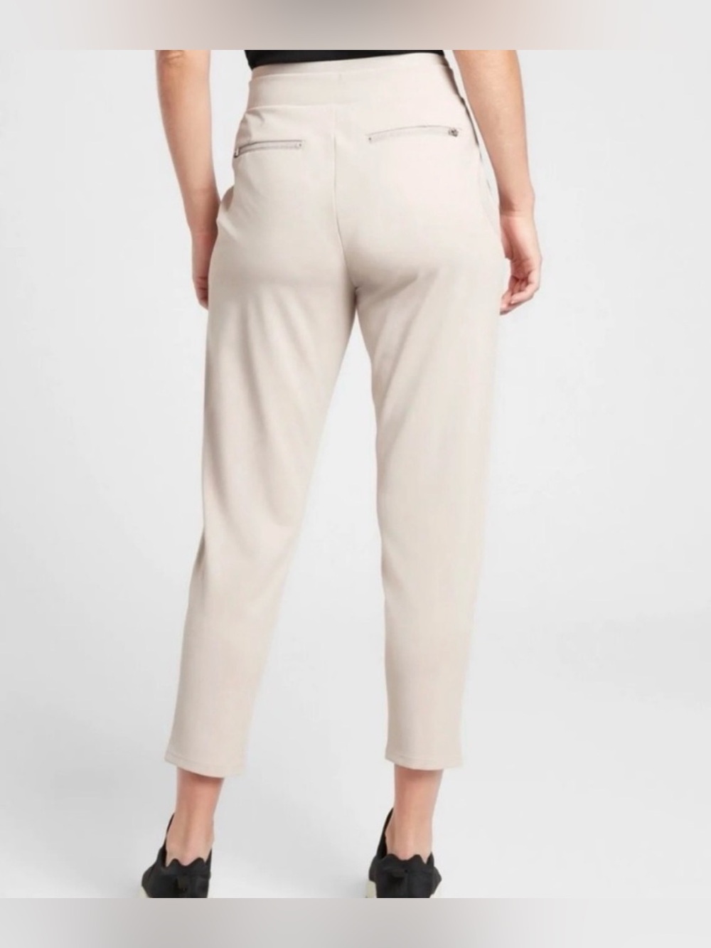 Athleta || Venice Pintuck Pant Small Ivory Beige Small - Picture 2 of 15